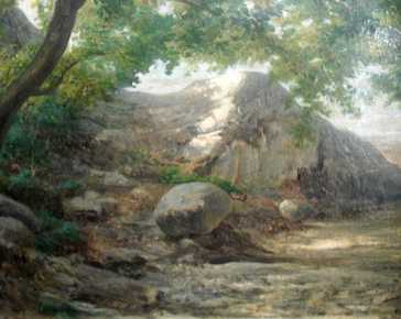 Fossati Agostino - Path in the woods
